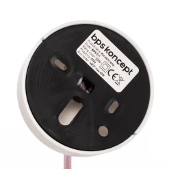 Hanglamp Rosabelle, kegelvormig, roze, 1-lamp.