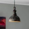 Hanglamp Saglam 3710 1-lamp Ø31cm goud antiek