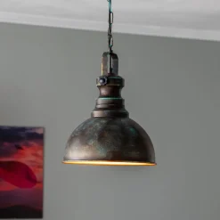 Hanglamp Saglam 3710 1-lamp Ø31cm goud antiek