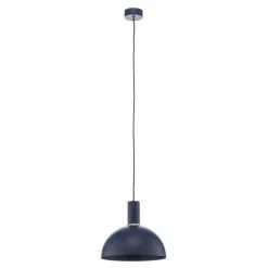 Hanglamp Selma, 1-lamp, blauw Ø 28 cm