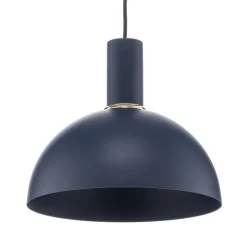 Hanglamp Selma, 1-lamp, blauw Ø 28 cm