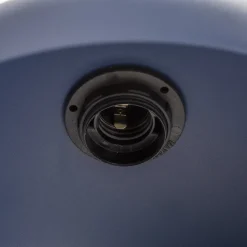 Hanglamp Selma, 1-lamp, blauw Ø 28 cm