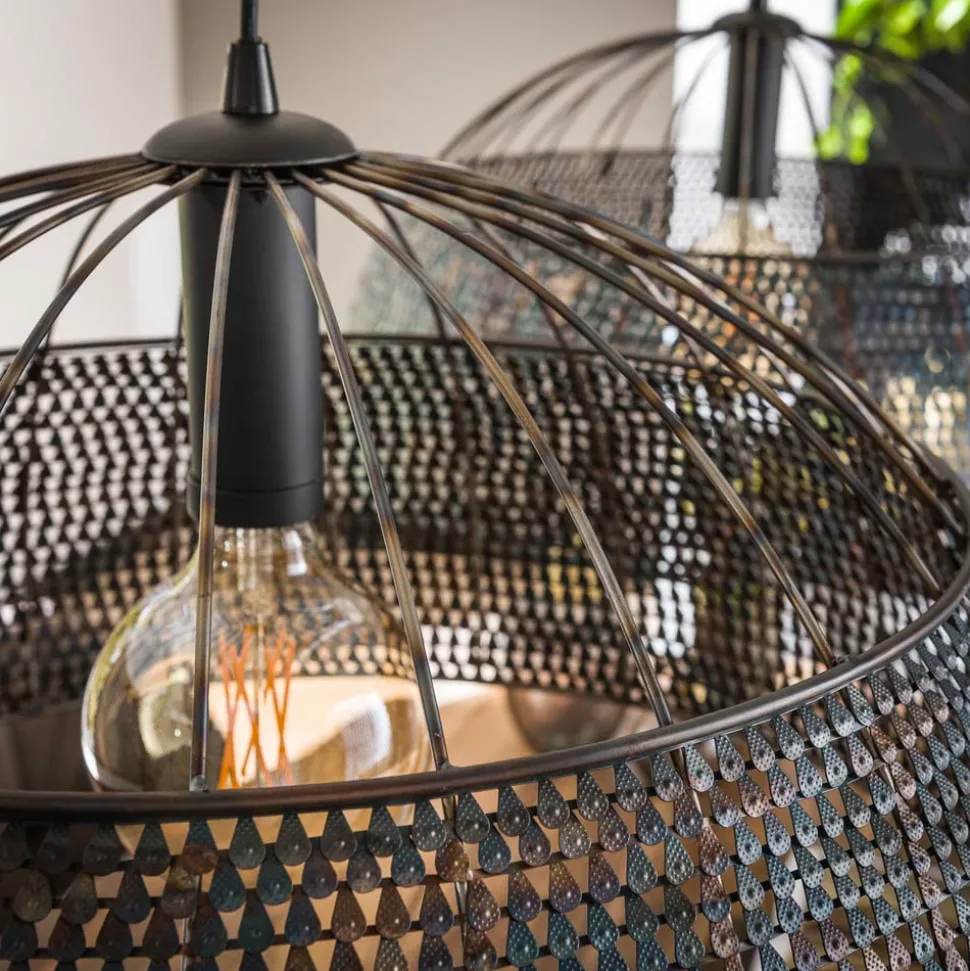 Hanglamp Setengah 2-lamps kappen paddenstoelvormig