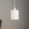 Hanglamp Soda met glazen kap wit Ø 15 cm