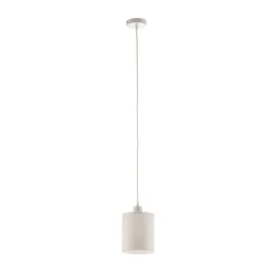 Hanglamp Soda met glazen kap wit Ø 15 cm