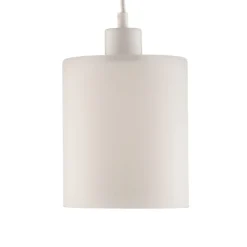 Hanglamp Soda met glazen kap wit Ø 15 cm