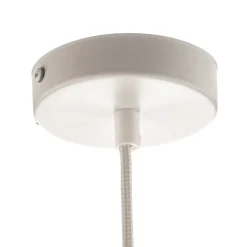 Hanglamp Soda met glazen kap wit Ø 15 cm