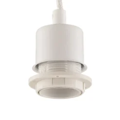 Hanglamp Soda met glazen kap wit Ø 15 cm