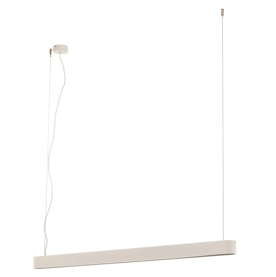 Hanglamp Soft wit 125 cm