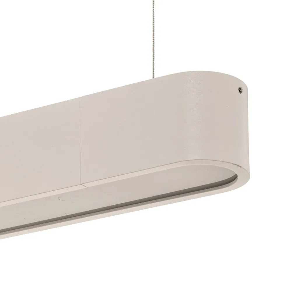 Hanglamp Soft wit 125 cm