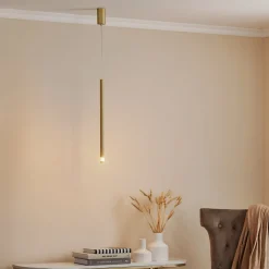 Hanglamp Sopel Laser, 1-lamp, goud