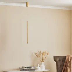 Hanglamp Sopel Laser, 1-lamp, goud