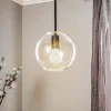 Hanglamp Sphere M met glazen kap