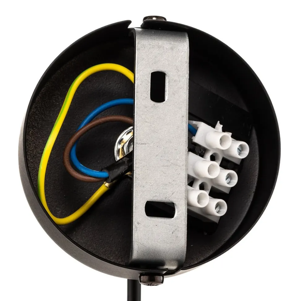 Hanglamp Starla 1-lamp, glazen kap amber