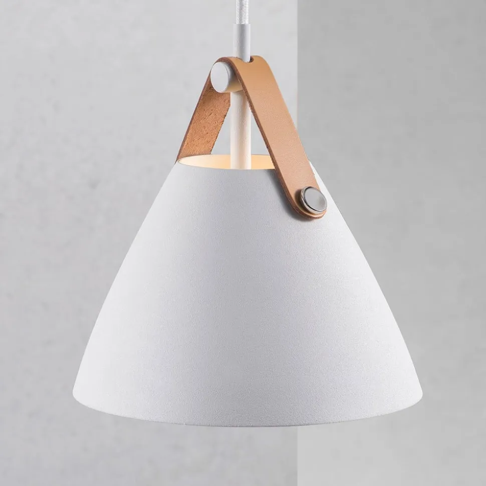 Hanglamp Strap, Ø 16,5 cm, wit