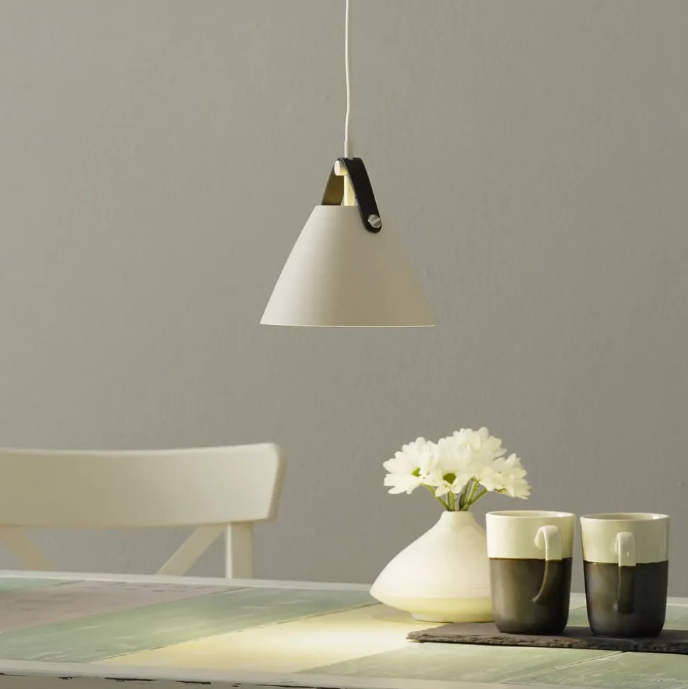 Hanglamp Strap, Ø 16,5 cm, wit