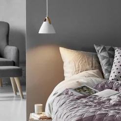 Hanglamp Strap, Ø 16,5 cm, wit