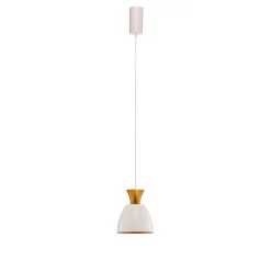 Hanglamp Studio Line 51277, wit/messing, Ø 20 cm