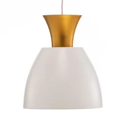 Hanglamp Studio Line 51277, wit/messing, Ø 20 cm