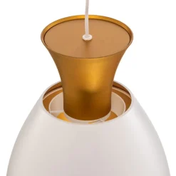 Hanglamp Studio Line 51277, wit/messing, Ø 20 cm