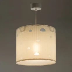 Hanglamp Sweet Dreams, grijs, wolken