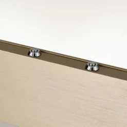 Hanglamp Tara, goudkleurig, lengte 120 cm, aluminium/staal