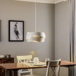 Hanglamp Tornado Ø 40 cm wit