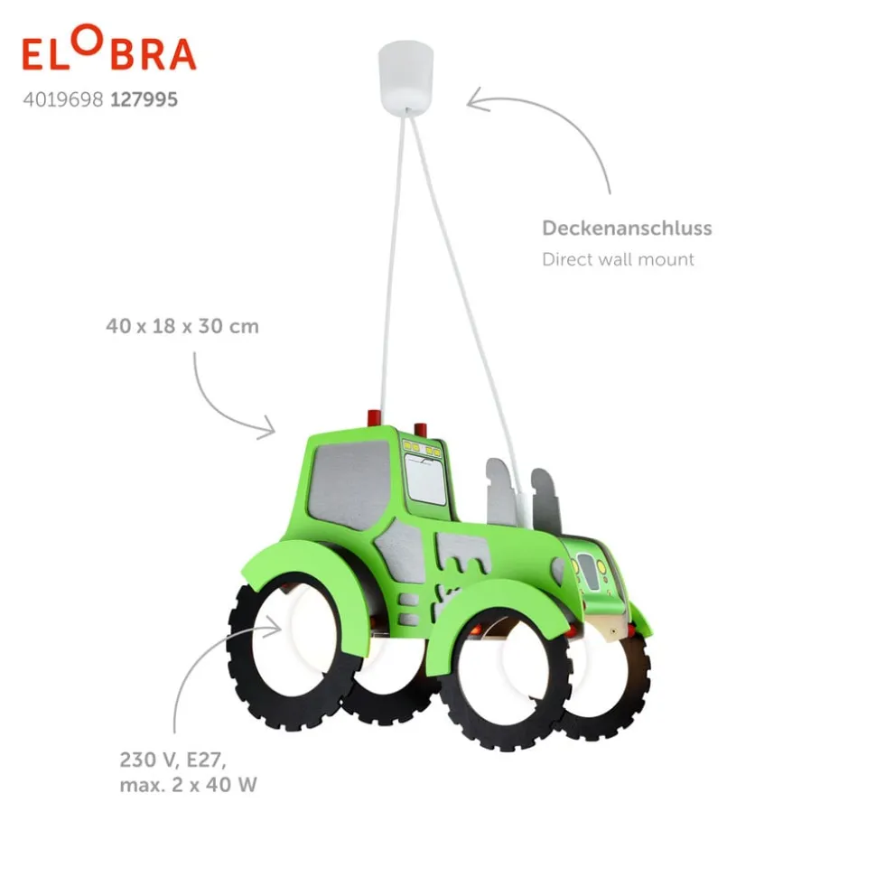 Hanglamp Trekker voor de kinderkamer