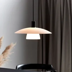 Hanglamp Verona in wit en zwart