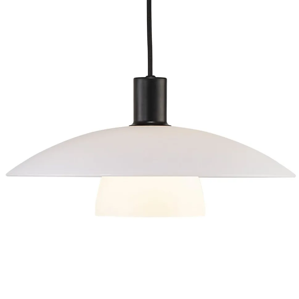 Hanglamp Verona in wit en zwart