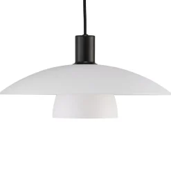 Hanglamp Verona in wit en zwart
