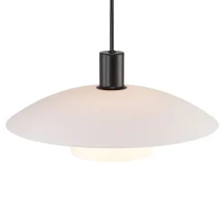 Hanglamp Verona in wit en zwart