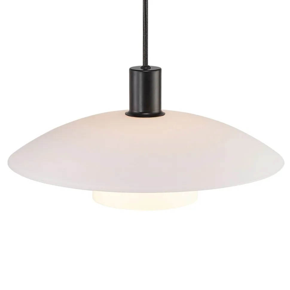 Hanglamp Verona in wit en zwart