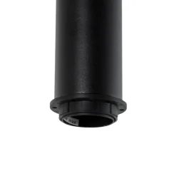 Hanglamp Vitrum cone, zwart, metaal, Ø 26 cm, E27