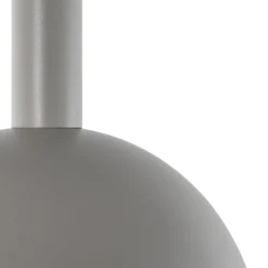 Hanglamp Vitrum cupola M, taupe, metaal, Ø 30 cm, E27