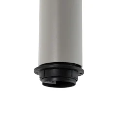 Hanglamp Vitrum cupola M, taupe, metaal, Ø 30 cm, E27