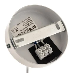 Hanglamp Vivien in wit velours