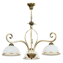Hanglamp Wivara 3, 3-lamps, goud