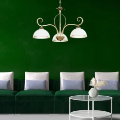 Hanglamp Wivara 3, 3-lamps, goud