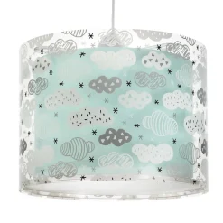Hanglamp wolken voor kinderkamer, blauw