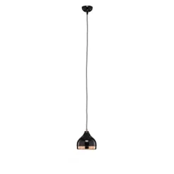 Hanglamp Yildo 6866 1-lamp Ø17cm zwart/koper