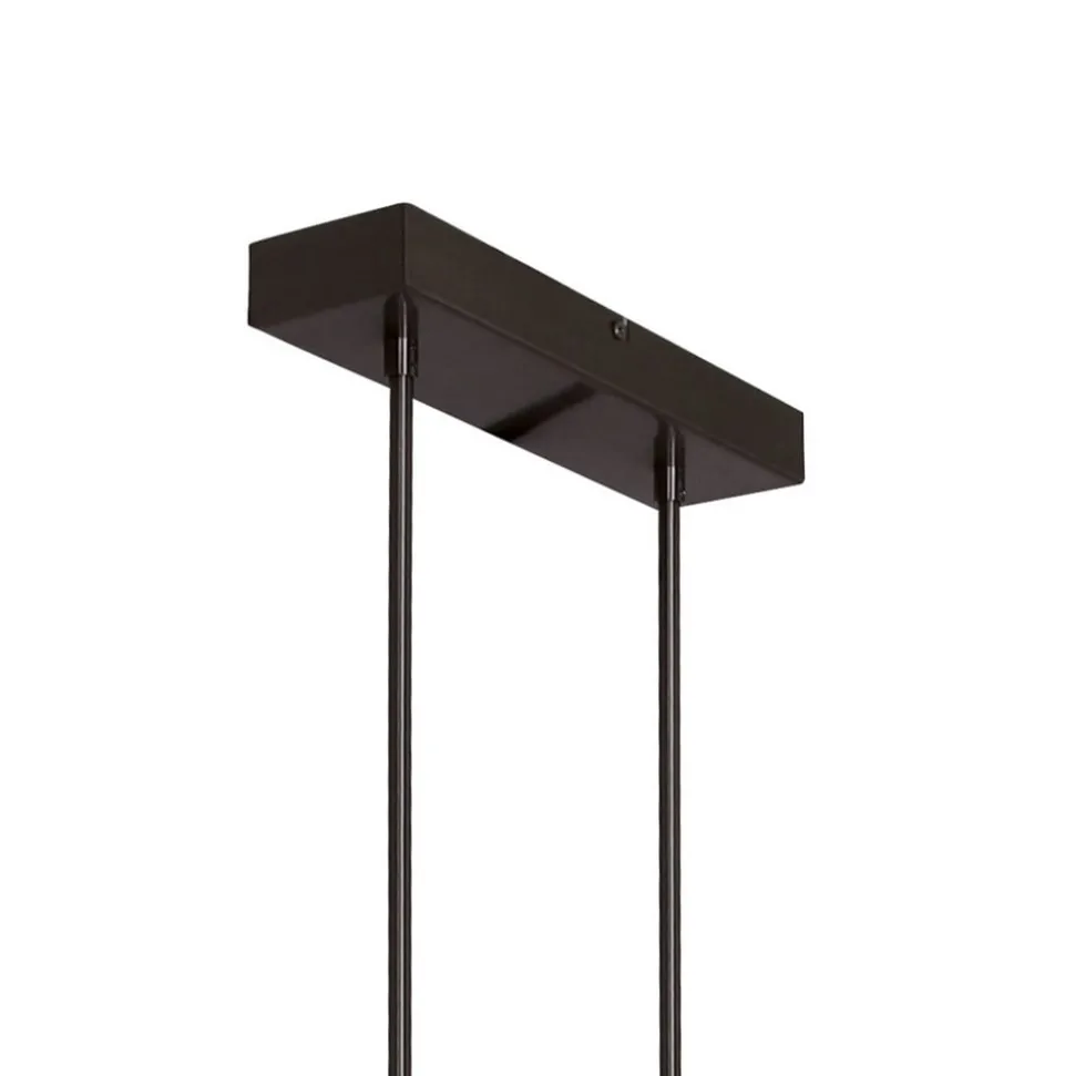 Hanglamp Zelena, zwart, lengte 122cm, metaal, CCT