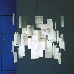 Hanglamp Zettel'z 5 met labels