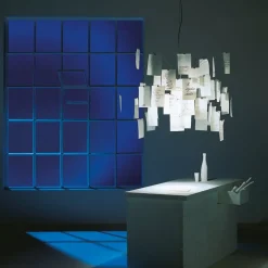 Hanglamp Zettel'z 5 met labels