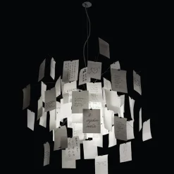 Hanglamp Zettel'z 5 met labels