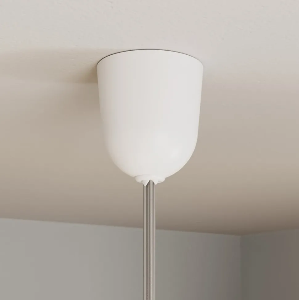 Hanglamp Zsofia, 3-lamps wit/geel