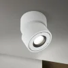 Harvey buitenspot LED, wit, Ø 10 cm, gegoten aluminium