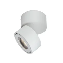 Harvey buitenspot LED, wit, Ø 10 cm, gegoten aluminium