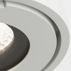 Harvey buitenspot LED, wit, Ø 10 cm, gegoten aluminium