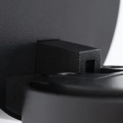 Harvey LED buitenspot, zwart, Ø 10 cm, aluminium spuitgietwerk